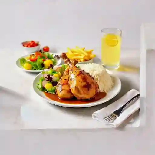 Pierna pernil dorado