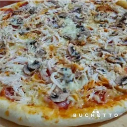 Pizza de Jamón y Champiñón Mediana