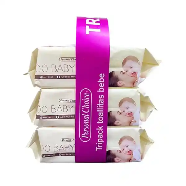 Pack Toallitas Almendra Personal Choice