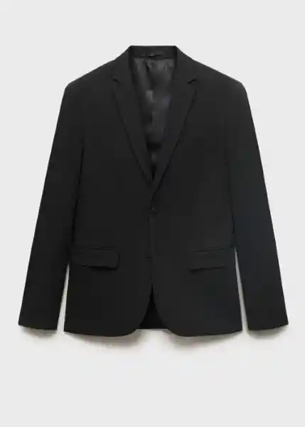 Blazer Americana Paris Negro Talla 48 Hombre Mango