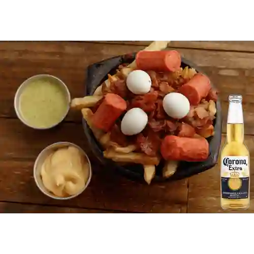 Combo Papas Tradicionales + Corona 350 ml