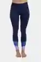 Leggings Glow Mujer Navy Talla XL Speedo