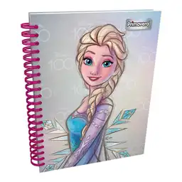 Primavera Cuaderno Mujer 5 Materias Mixto Argollado