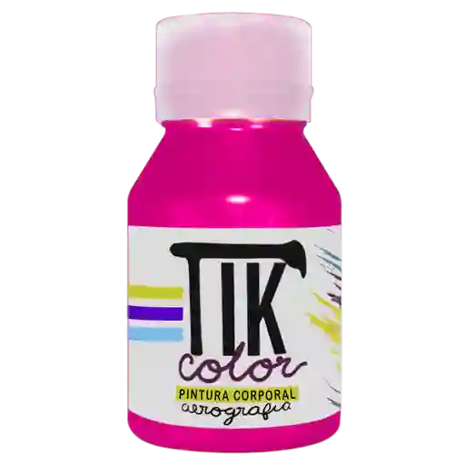 Tikcolor Maquillaje Artístico Fucsia Fluorescente 60 mL