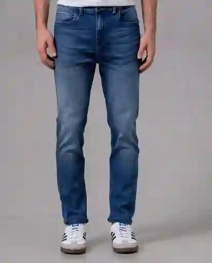 Jean Straight Hombre Azul Alferez Oscuro T 30 95699 Rifle