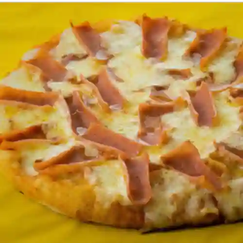 Pizza Gigante Jamón y Queso