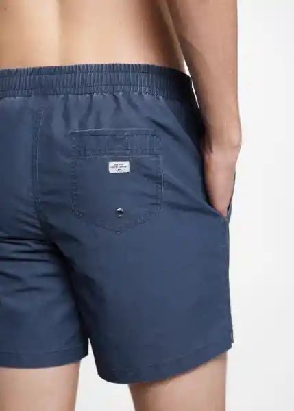 Short Bañador Fiji Azul Talla 22 Niños Mango