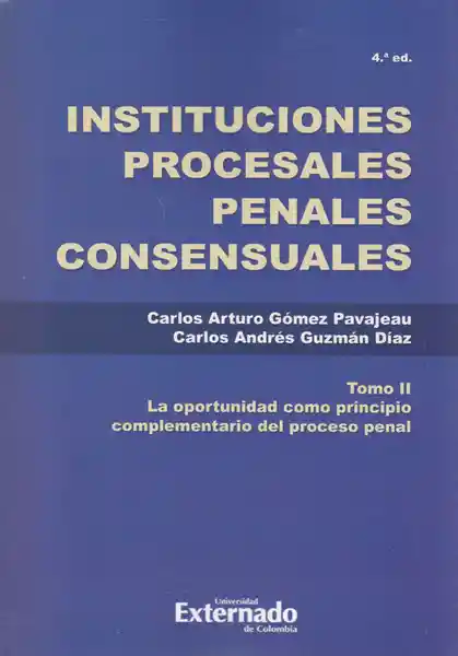 Instituciones Procesales Penales Tomo II