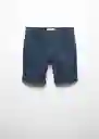 Bermuda Nepto Indigo Talla 46 Hombre Mango