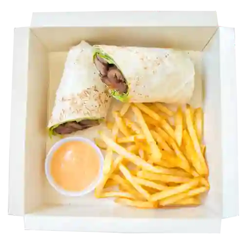 Wrap Lomito Mostaza