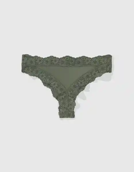 Panti Aerie Verde Talla Large American Eagle 7000331