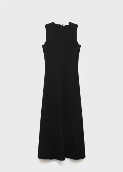 Vestido Letizia Negro Talla S Mujer Mango