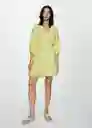 Vestido Clavel Lima Talla XL Mujer Mango