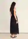 Vestido Toad Negro Talla XS Mujer Mango