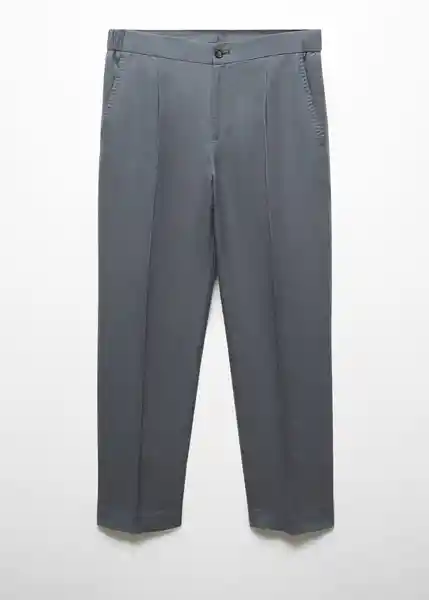 Pantalón Sorbet Petroleo Talla 42 Hombre Mango