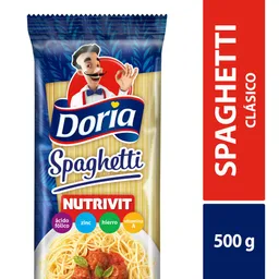 Doria Pasta Tipo Spaghetti Clásico