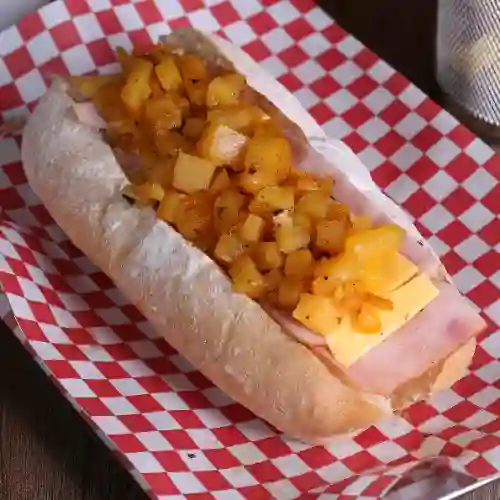 Hot Dog Hawaiano