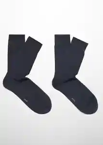 Calcetines Scotnav Navy Talla 42 Hombre Mango