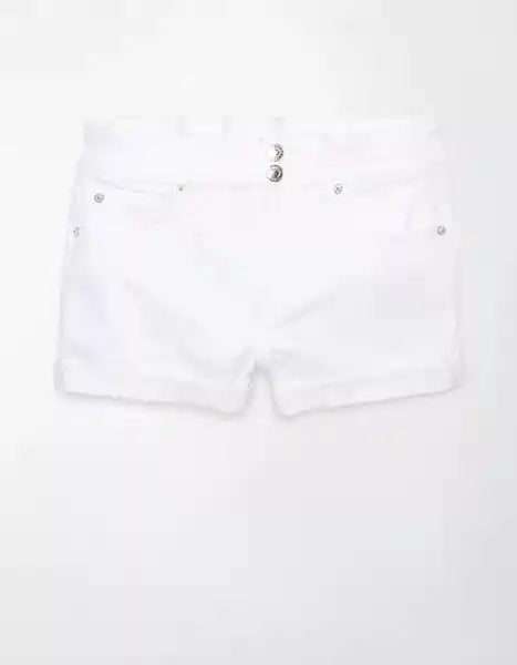 Short Mujer Blanco Talla 0 American Eagle 13337742