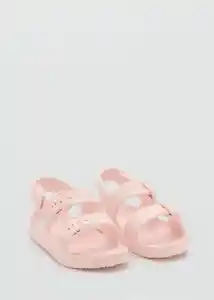 Chanclas Paupb Rosa Pastel Talla 23 Niña Mango