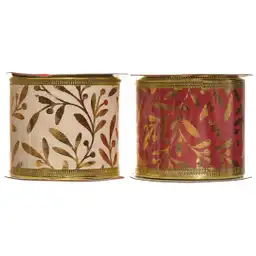 Cinta Navideña Surtida 6 cm x 2.74 m 831-Xmfe46-2543-3 Finlandek