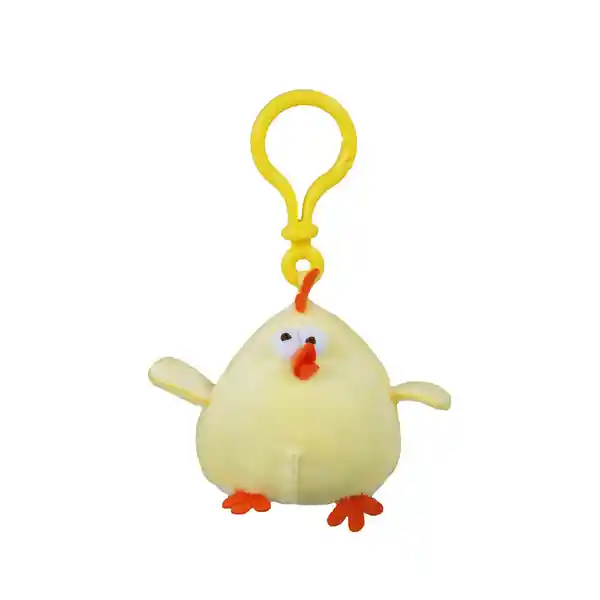 Llavero Colgante Mini Pollo Amarillo Miniso