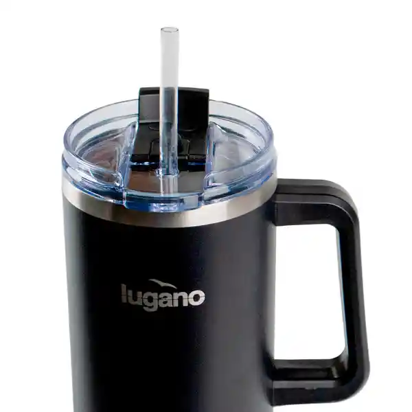 Lugano Vaso Blizzard Negro Acero Inoxidable 1200 mL Bv066-Qf18
