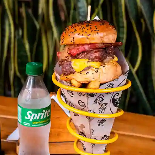 Mr, Patata Burger Doble Carne