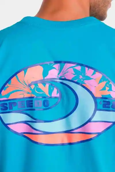 Camiseta Manga Corta Kaluna Artic Hombre Talla L Speedo