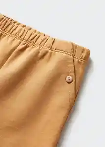 Pantalón Peter Mostaza Talla 69 Niños Mango