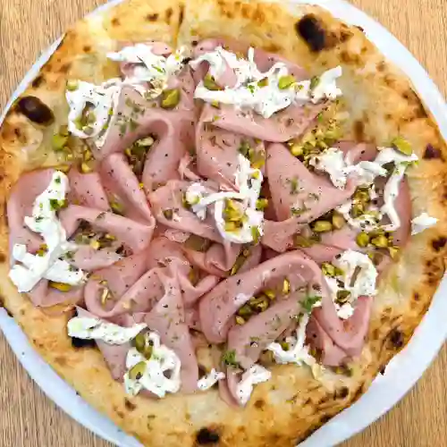 Pizza de Mortadela Di Bologna