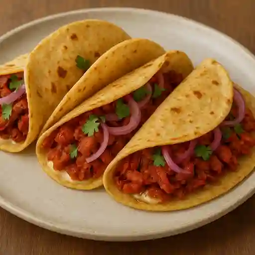 Trilogía pibil 3 quesadillas + 1 bebida