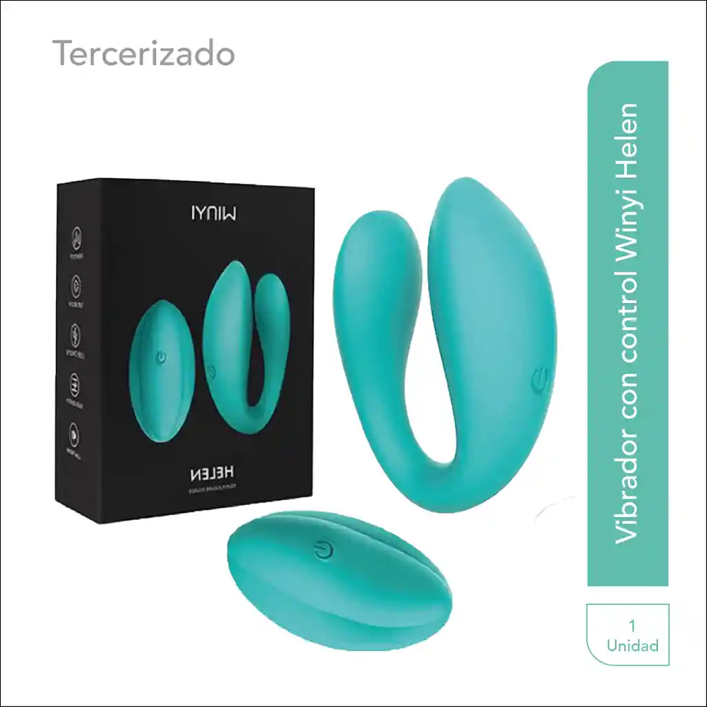 Winyi Vibrador Con Control Helen