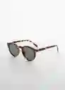 Gafas de Sol Emmas Chocolate Talla 99 Mujer Mango