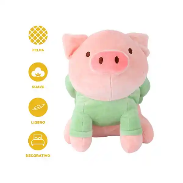 Peluche 12In Gigi Con Disfraz de Rana Mini Family Miniso