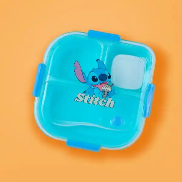 Contenedor Tupper Para Lunch Serie Disney Stitch 1200 mL Miniso