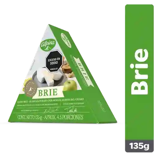 Alpina Queso Brie Entero Artesanal Maduro