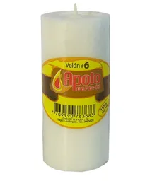 Apolo Velón Blanco N°6