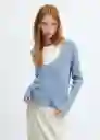 Jersey Bateman Azul Talla S Mujer Mango