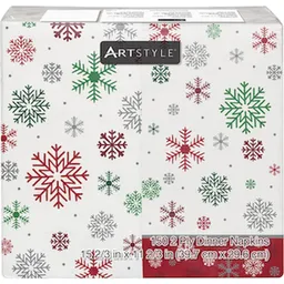 Artstyle Servilletas Rojas Y Verdes