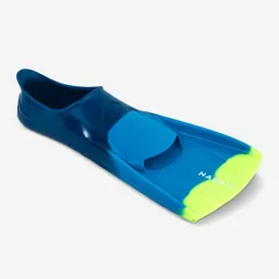 Nabaiji Aletas de Natación Pala Corta Azul/Amarillo 37/38 500