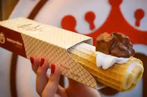 Marquesita con banano