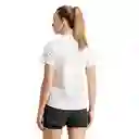 Adidas Camiseta Run it Tee Blanco Para Mujer Talla XS