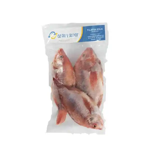 Del Río Tilapia Roja Sin Escamas