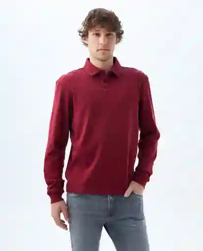 Camiseta Hombre Rojo Talla L 809f014 Americanino