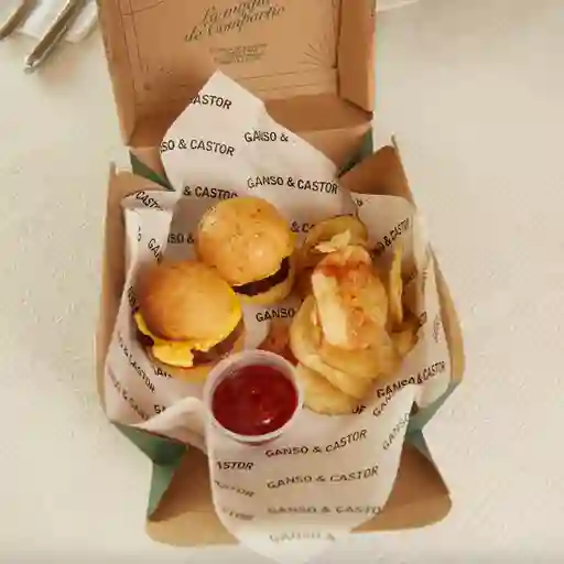 Mini burgers