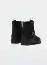 Botin Nuriab Negro Talla 24 Niñas Mango