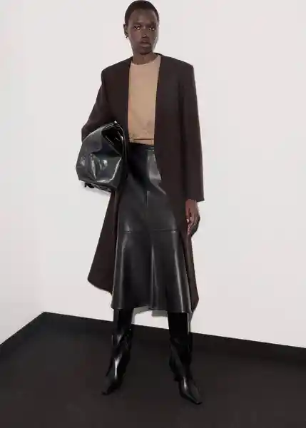 Saco Jersey Mariano Topo Talla L Mujer Mango