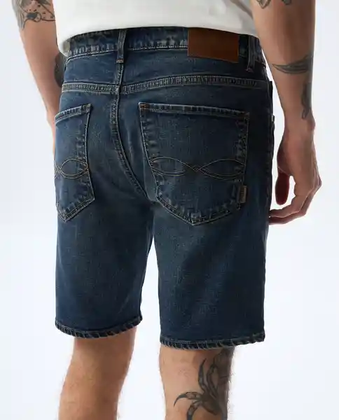 Bermuda Hombre Azul Talla 32 551G001_AZU174021 Americanino