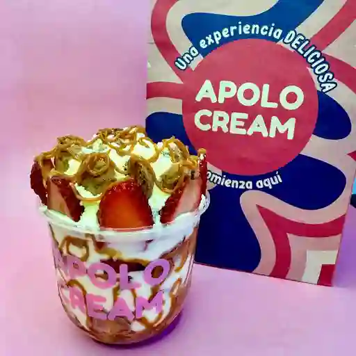 Fresas con crema 12 oz